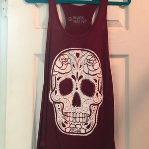 Skull tank top.